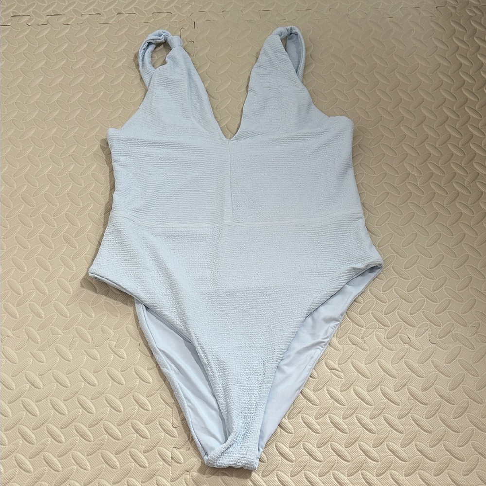 Bella Dahl Light Blue One Piece Swimsuit